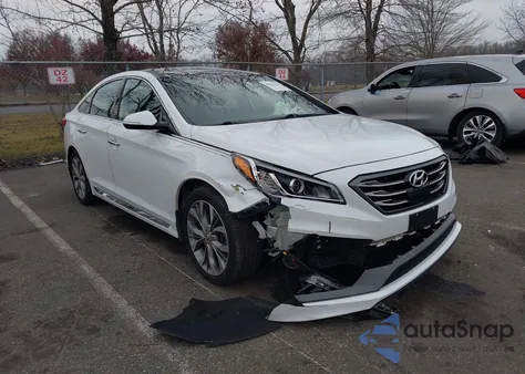 2017 Hyundai Sonata Limited 2.0T z USA, uszkodzony, nr VIN 5NPE34AB8HH507294